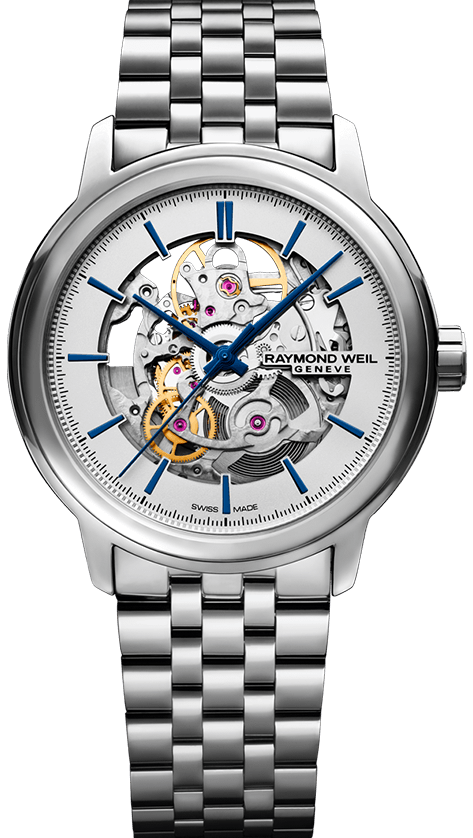 Raymond Weil Watch Maestro Skeleton Mens 2215-ST-65001