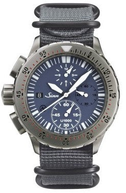 Sinn Watch U1000 B EZM 6 Silicone Limited Edition 1011.011 SILICONE