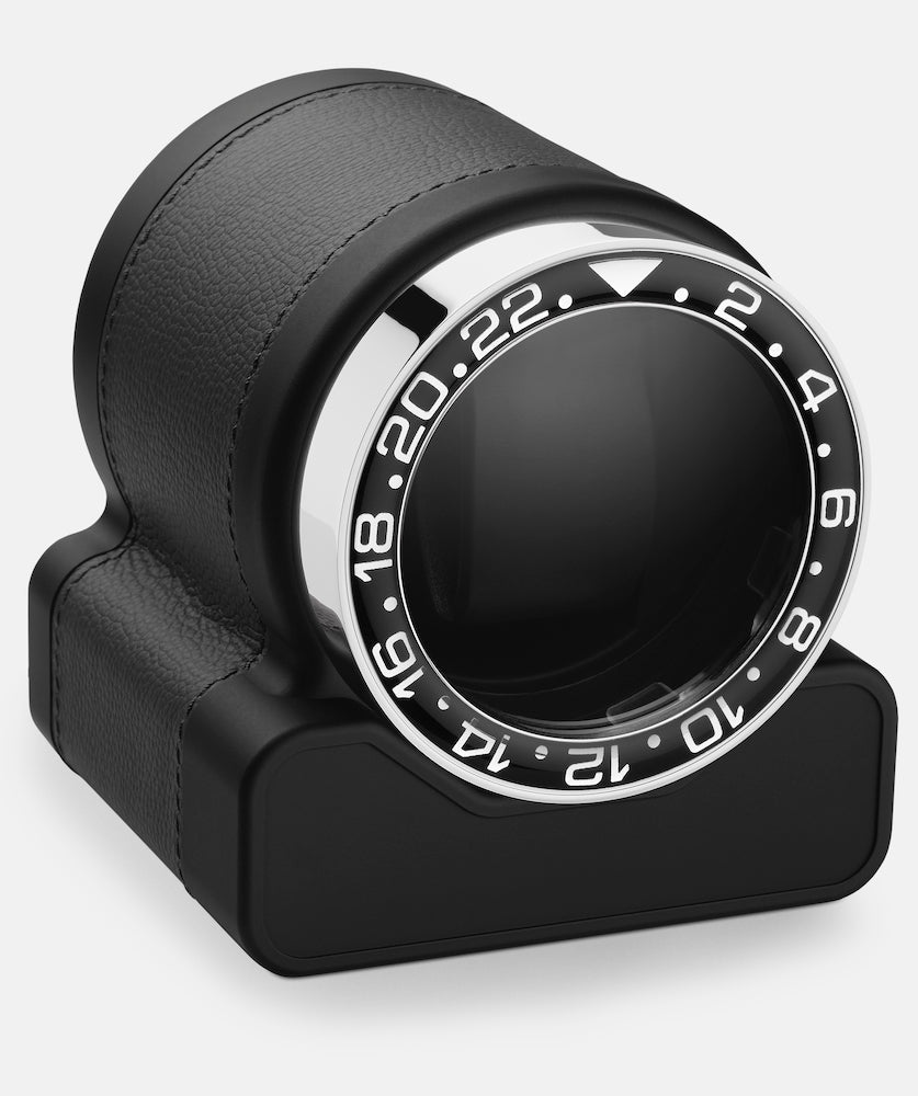 Scatola del Tempo Watch Winder Rotor One Grey Black Bezel 03008.GSIL 03015.GHN