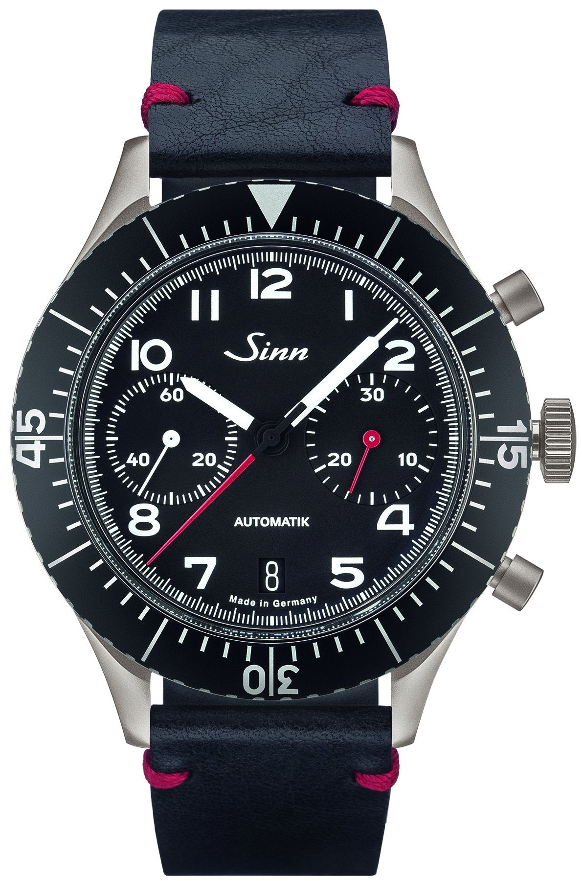 Sinn Watch 158 Black Vintage Cowhide Strap Limited Edition