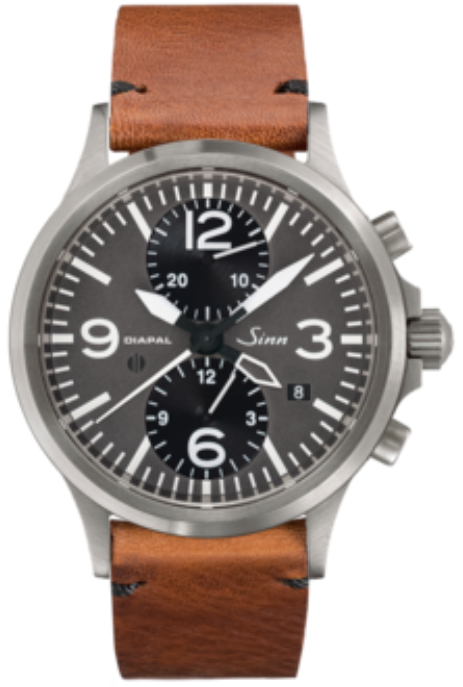 Sinn Watch 756 Diapal Vintage Cowhide Brown 756.030 Vintage Cowhide Brown