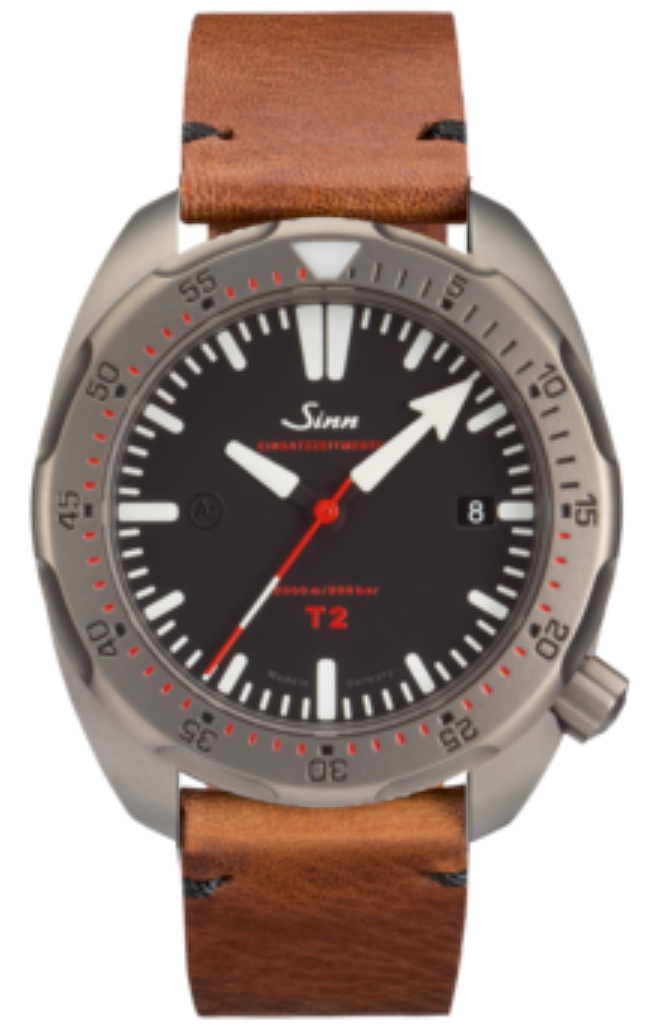 Sinn Watch T2 EZM 15 Vintage Cowhide Brown 1015.010 Vintage Cowhide Brown