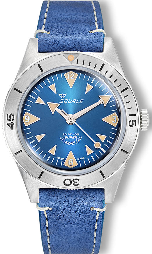 Squale Super Squale Big Arrows Blue Watch SUPERSSABL.PBL
