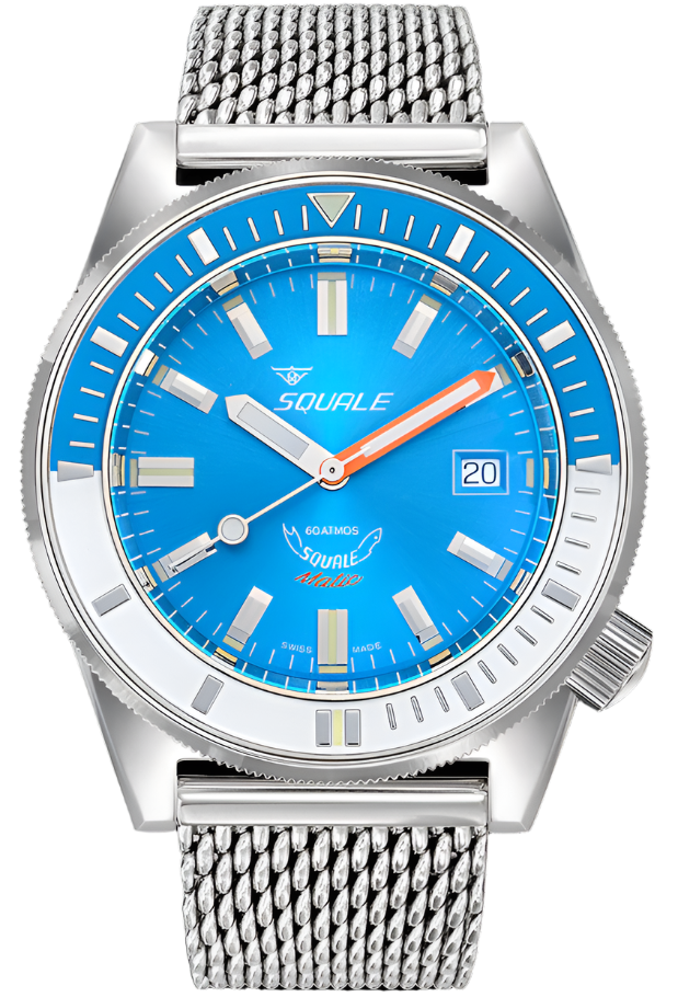 Squale Watch Matic Blue Mesh MATICXSE.ME22