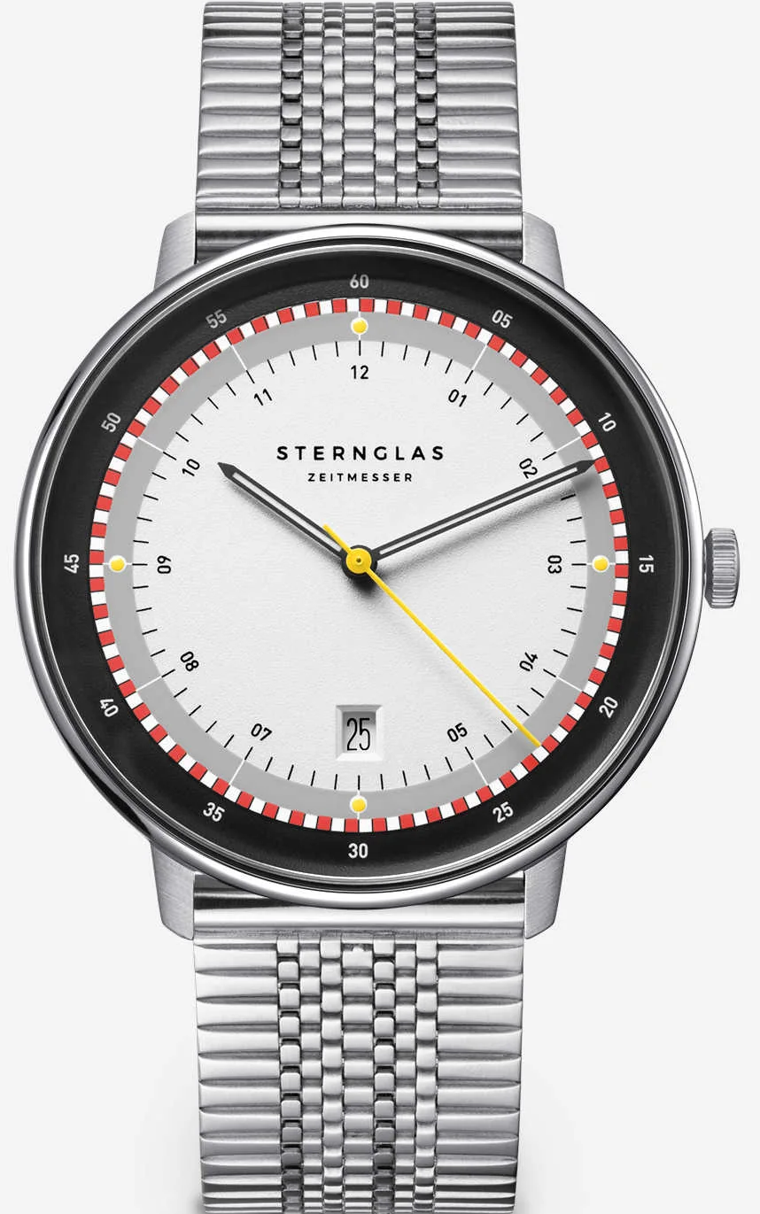 Sternglass Watch Hamburg Edition Hafen Bracelet S01-HHH16-ME08