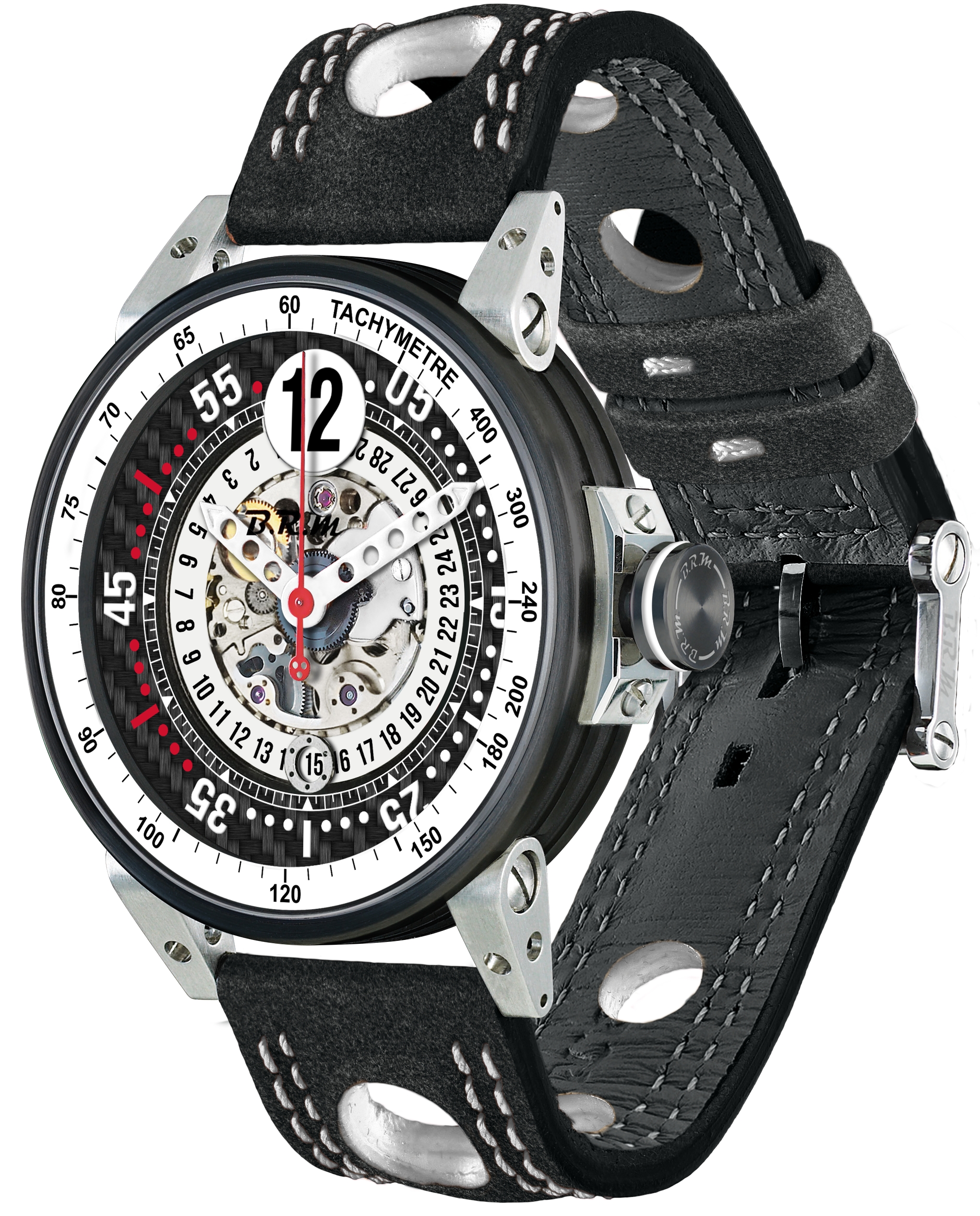 B.R.M. Watches V6-44 Touring White