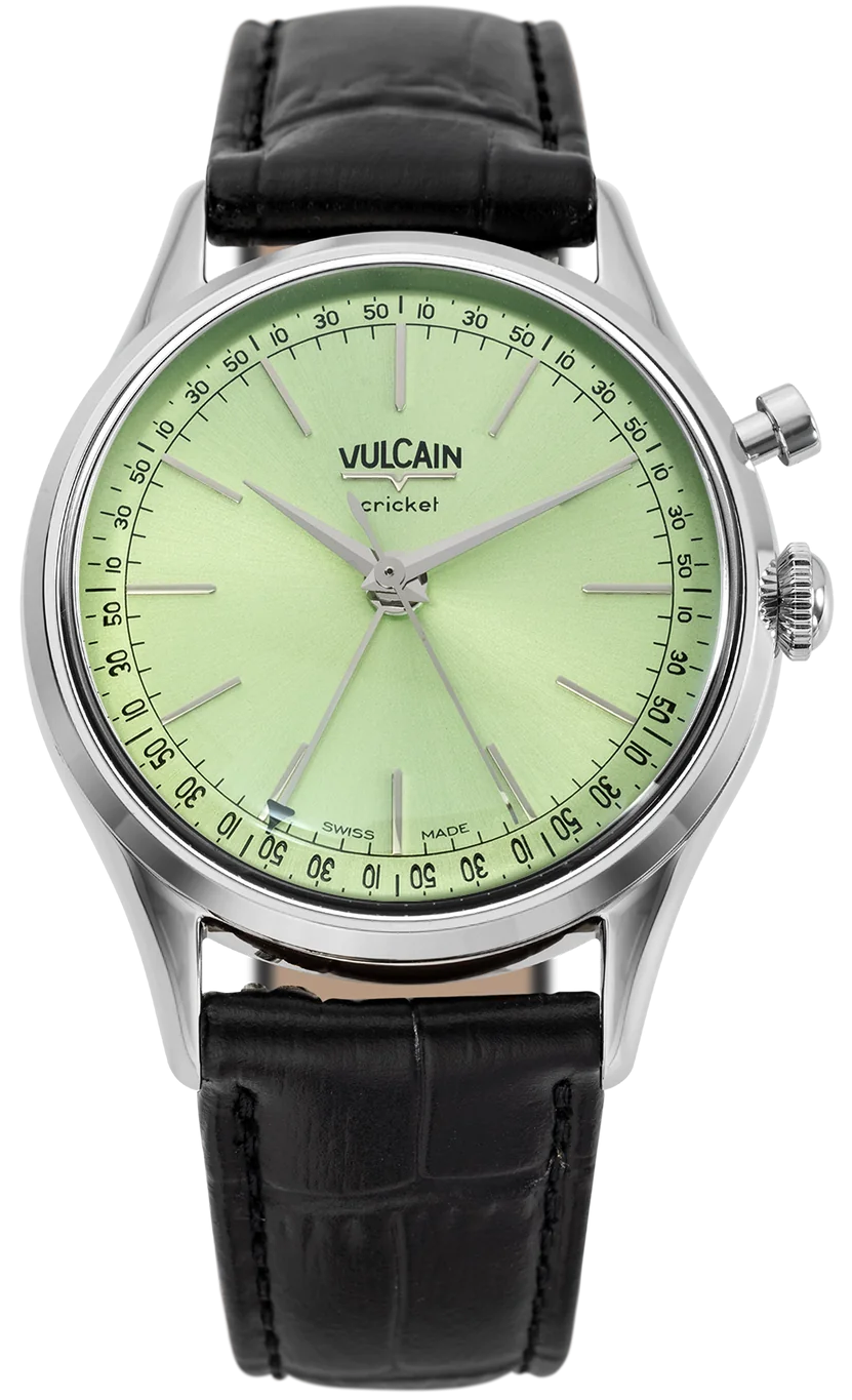 Vulcain Watch Cricket President 39mm Pistachio Green 100173A90.BAL248