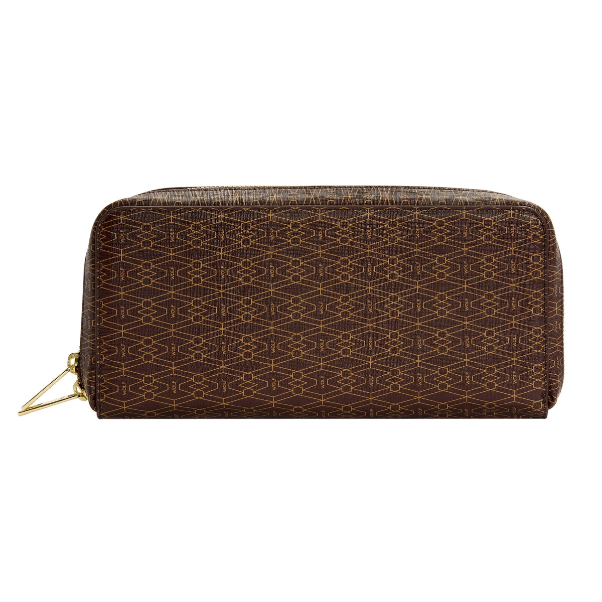 Wolf Signature Vegan Collection Brown Travel Case, 776833