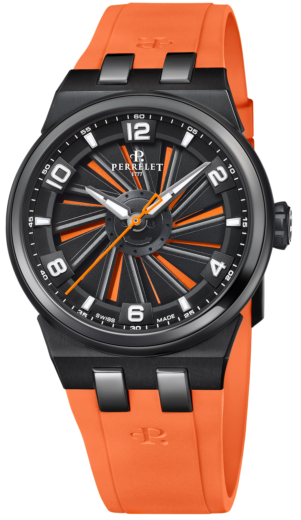 Perrelet Watch Turbine Titanium 41 Orange A4067/3