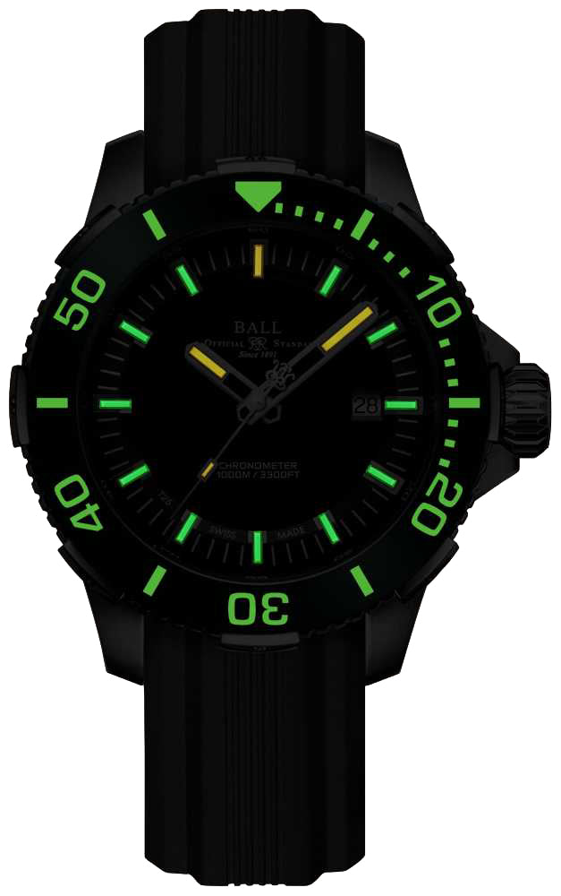 Ball Watch Company Engineer Hydrocarbon DeepQuest II Ceramic Watch DM3002A-P4CJ-BK Image 2