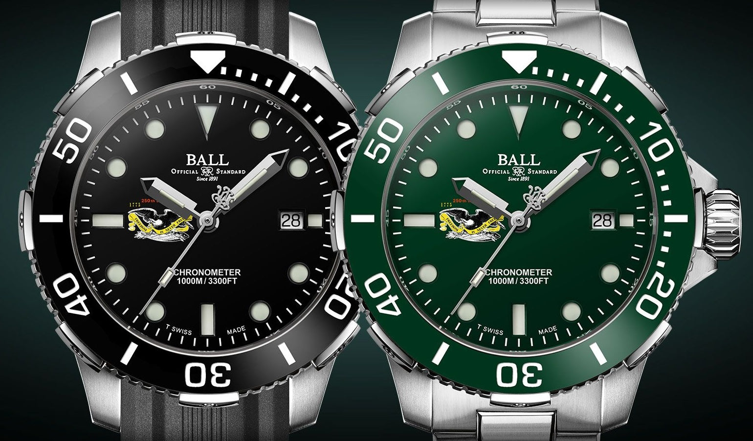 Ball Watch Company Engineer Hydrocarbon DeepQuest Protector Limited Edition Watch DM3002A-S9C-BK Image 7