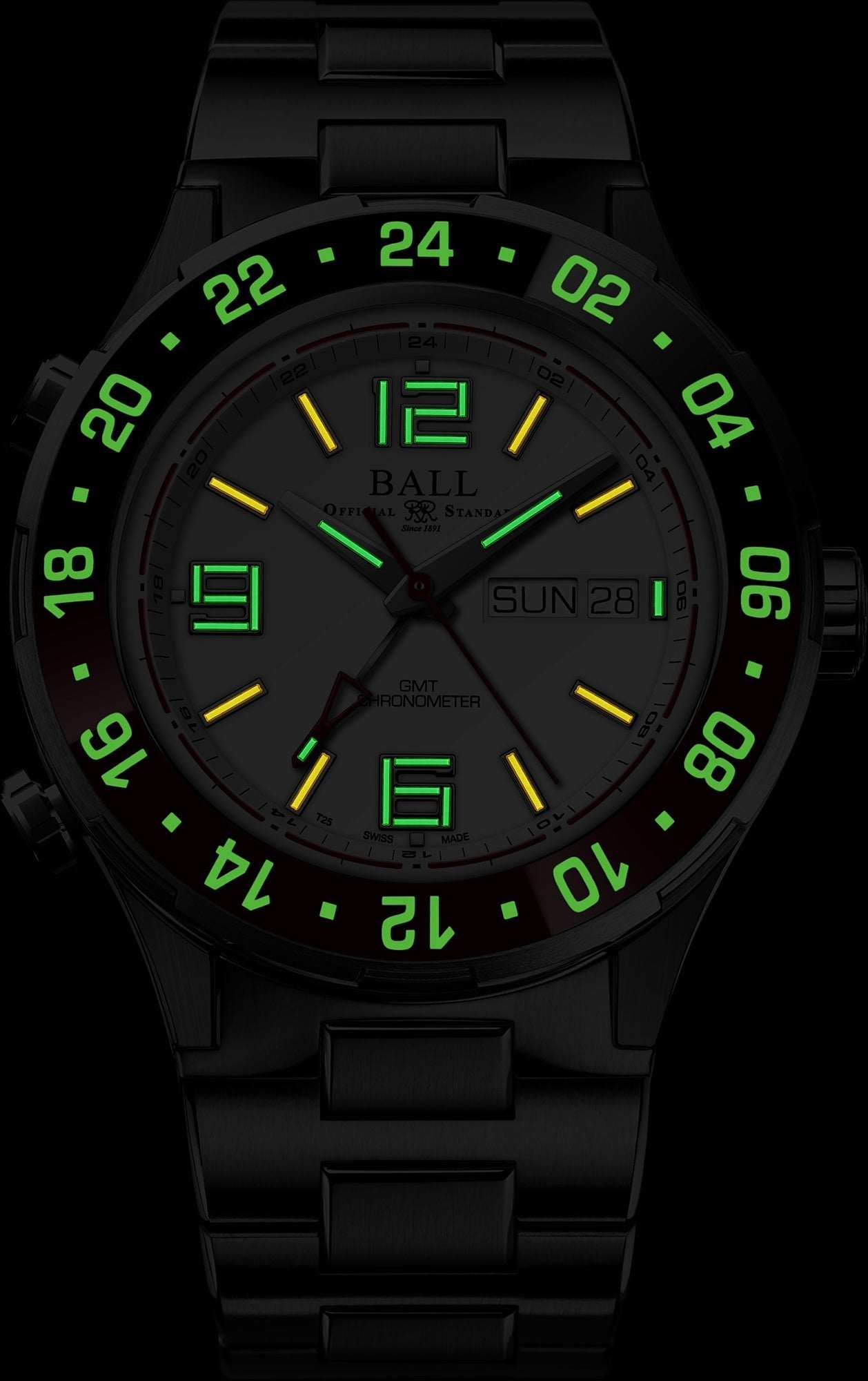 Ball Watch Company Roadmaster Marine GMT Limited Edition Watch DG3030B-S8CJ-WH Image 2