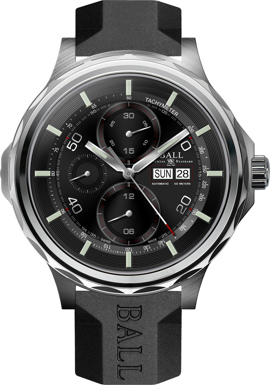 Ball Watch Company Engineer Master II Slide Chronograph CM3888D-P1J-BK