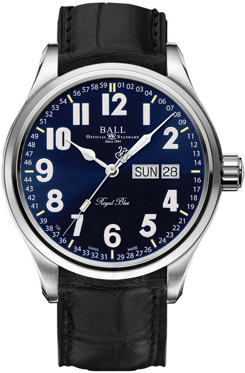 Ball Watch Company Trainmaster Royal Blue NM1058D-LL9J-BE