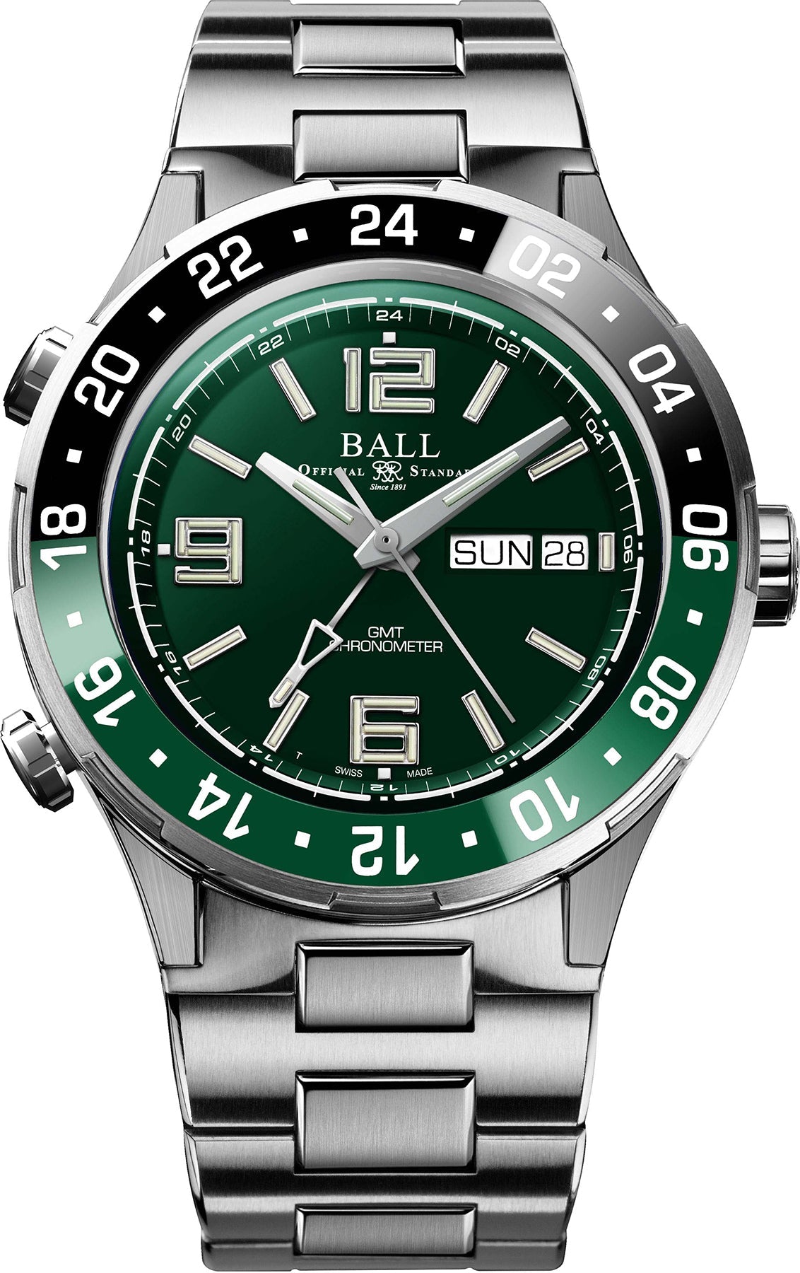 Ball Watch Company Roadmaster Marine GMT Limited Edition DG3030B-S2C-GR