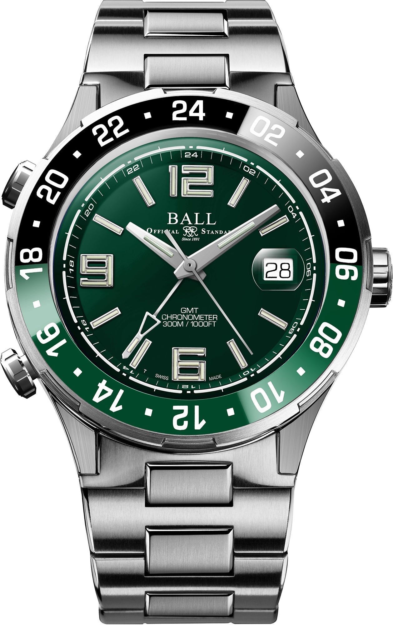 Ball Watch Company Roadmaster Pilot GMT Pilot GMT Limited Edition DG3038A-S3C-GR