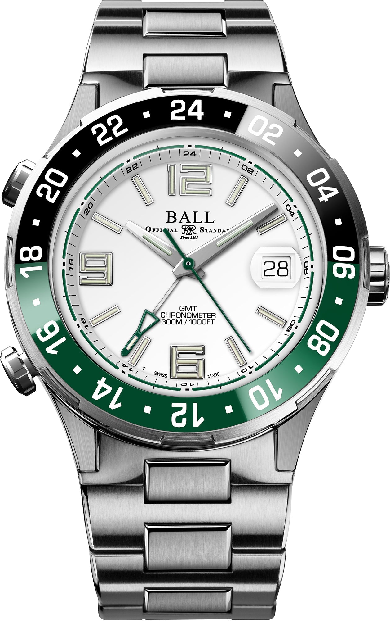 Ball Watch Company Roadmaster Pilot GMT Pilot GMT Limited Edition DG3038A-S3C-WH