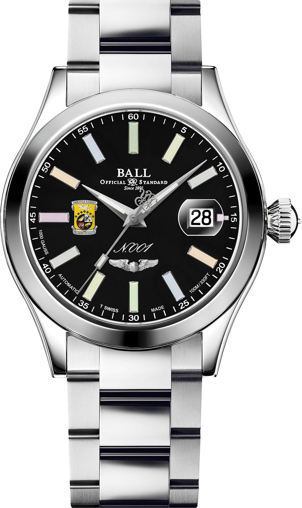 Ball Watch Company Engineer Master II Doolittle Raiders Limited Edition NM3000C-S1-BKR