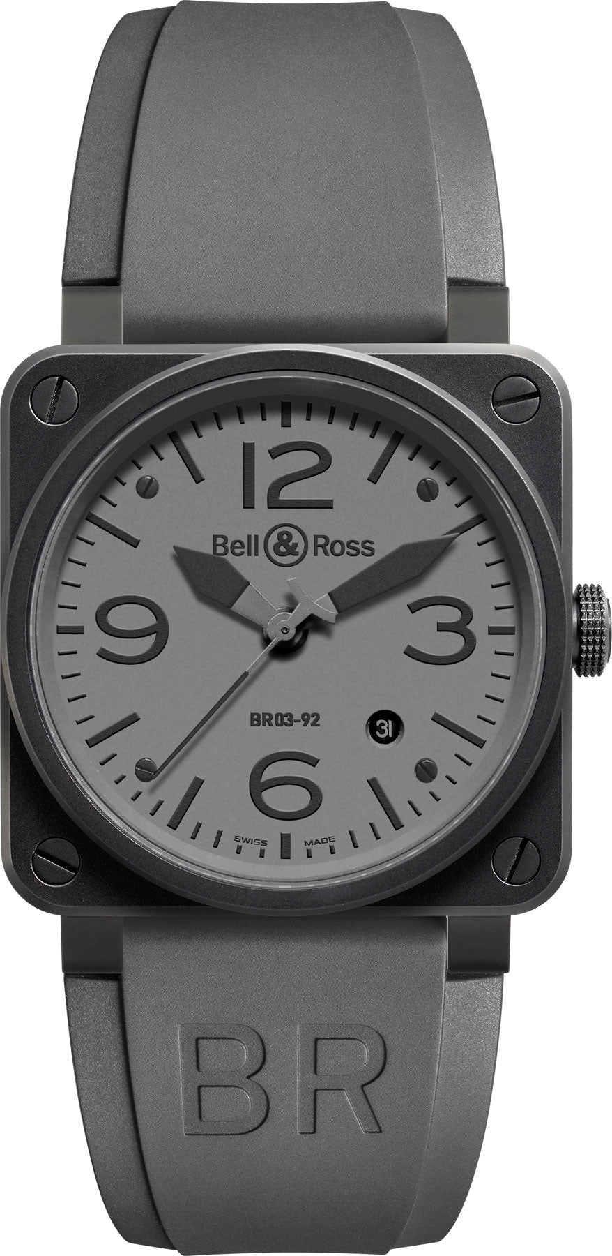 Bell & Ross Watch BR 03 92 Auto Commando BR0392-COMMANDO