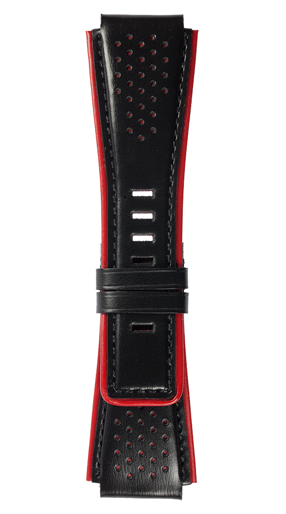 Bell & Ross Strap BR 01/03 BR-X1 Black Red Aero GT Medium B-V-059 MEDIUM