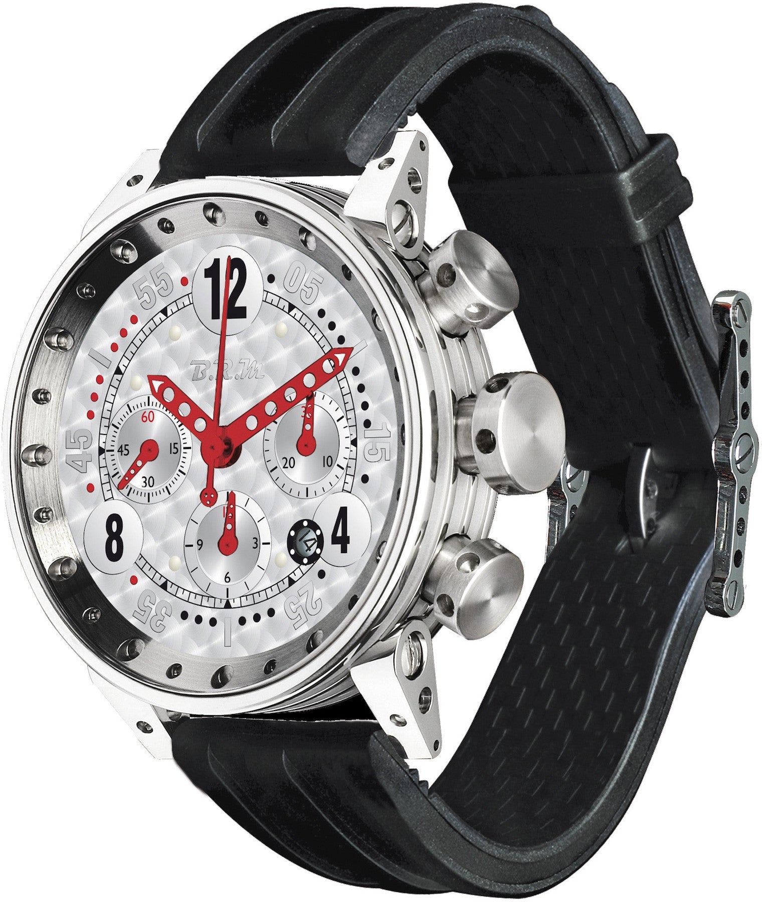 B.R.M Watch V12-44 GTB Red Hands V12-44-GT-BOU-AR