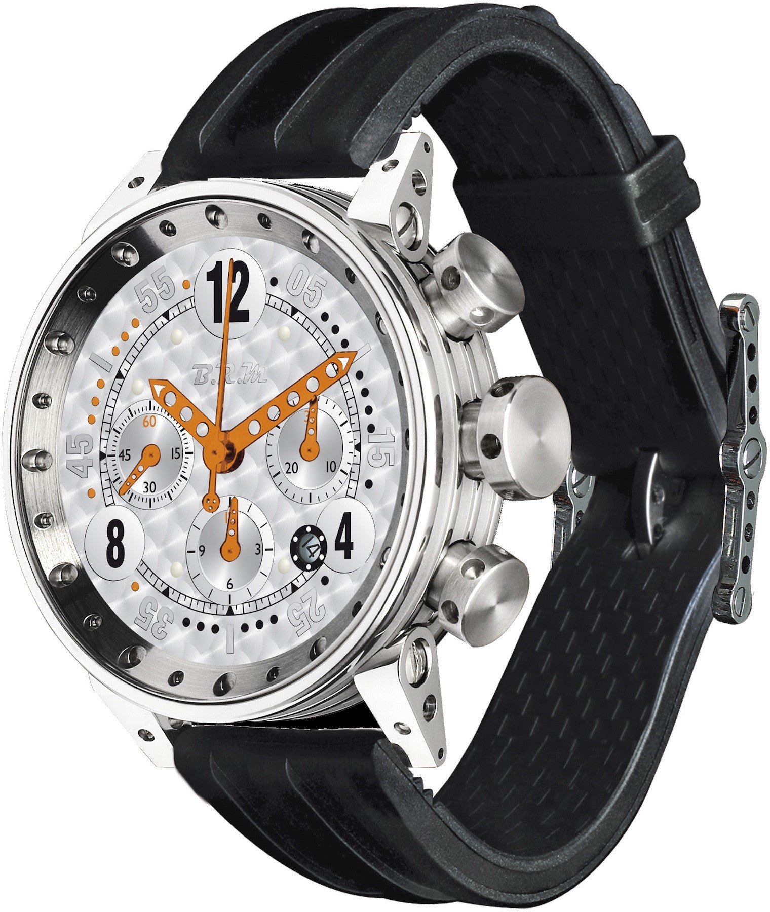 B.R.M Watch V12-44 GTB Orange Hands V12-44-GT-BOU-AO