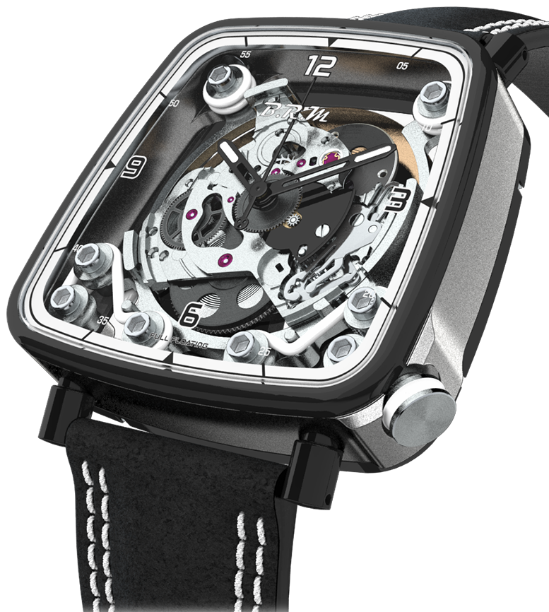 B.R.M. Watches FF39-40 Grey Titanium FF39-40-TG-LFN-B