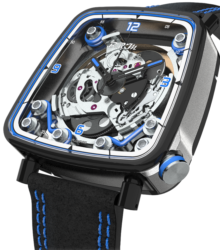 B.R.M. Watches FF39-40 Grey Titanium FF39-40-TG-LFN-BLM