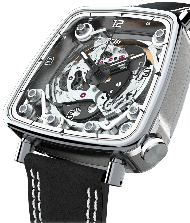 B.R.M. Watches FF39-40 Grey Titanium FF39-40-TG-LFG-B