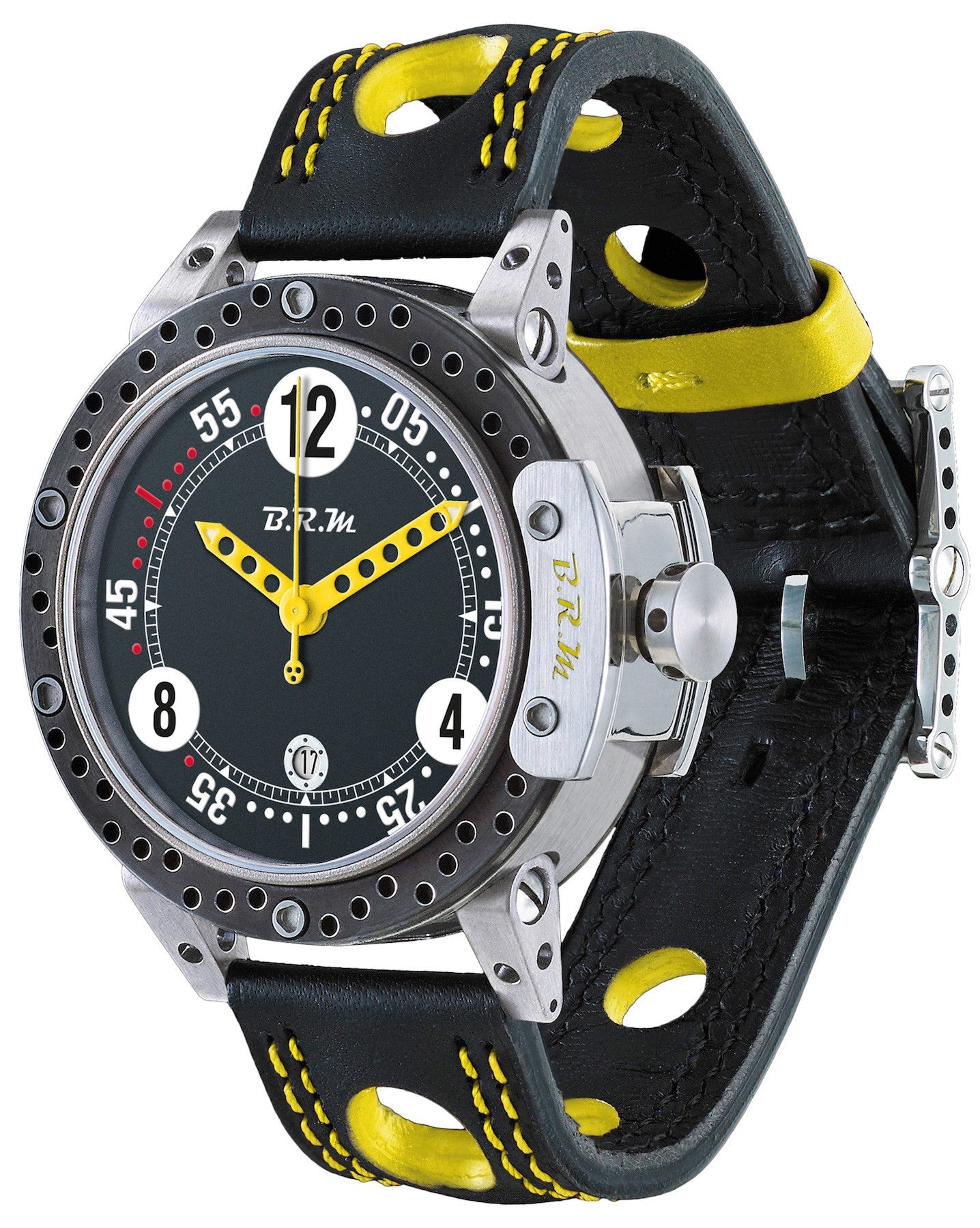 B.R.M Watch DDF6-44 Yellow Hands DDF6-44-AJ