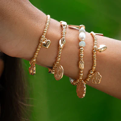 ChloBo Gold Plated Blossoms of Grace Bracelet CBO-736 Image 2