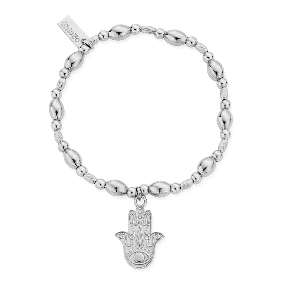 ChloBo Sterling Silver Guardians Gaze Bracelet CBO-715 Image 1