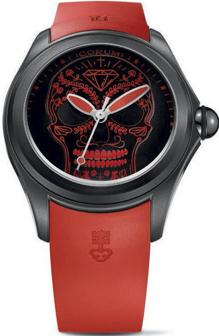 Corum Watch Bubble 47 Skull Limited Edition L082/03193