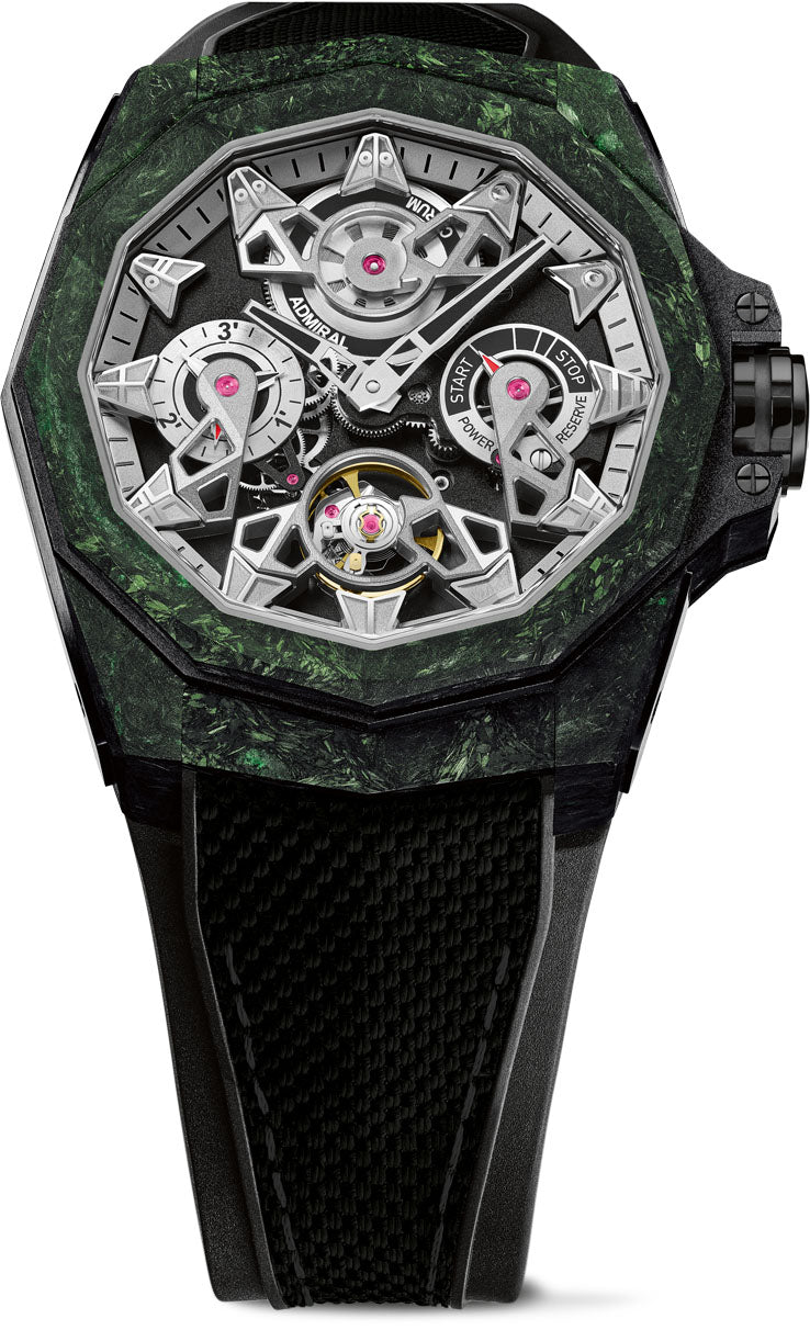 Corum Watch Admiral 45 Openworked Luminescent Carbon A297/04290