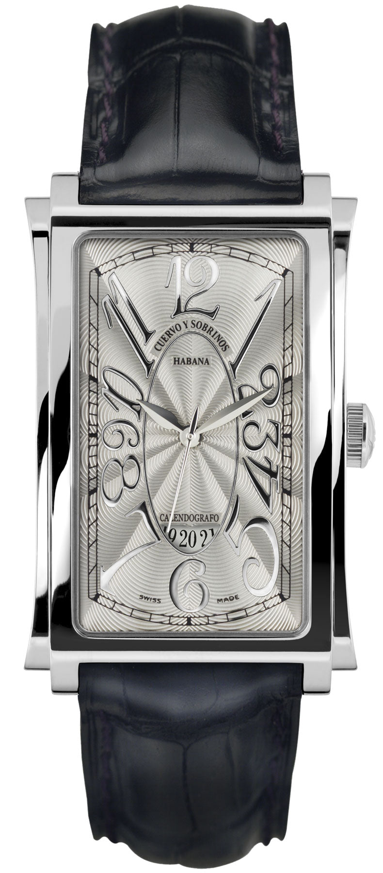 Cuervo y Sobrinos Watch Prominente Solo Tiempo 1012.1AG