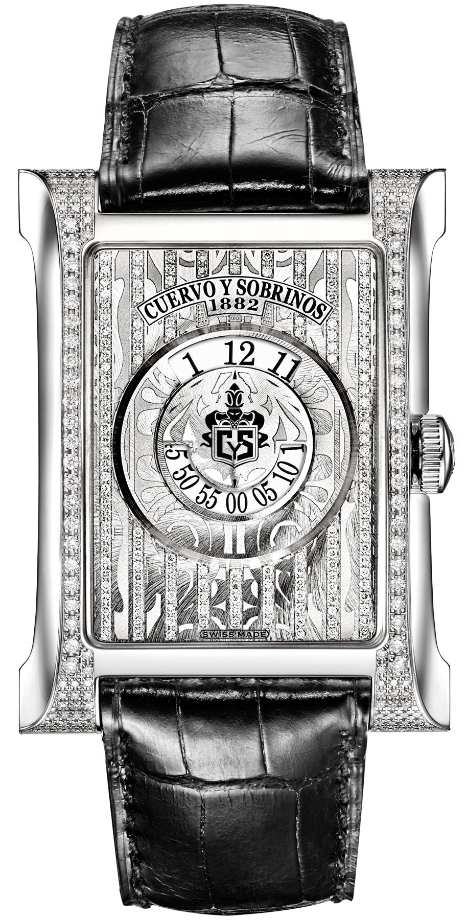 Cuervo y Sobrinos Watch Esplendidos 1882 Cassa Forte 3 2412.1.82C3RN-S1