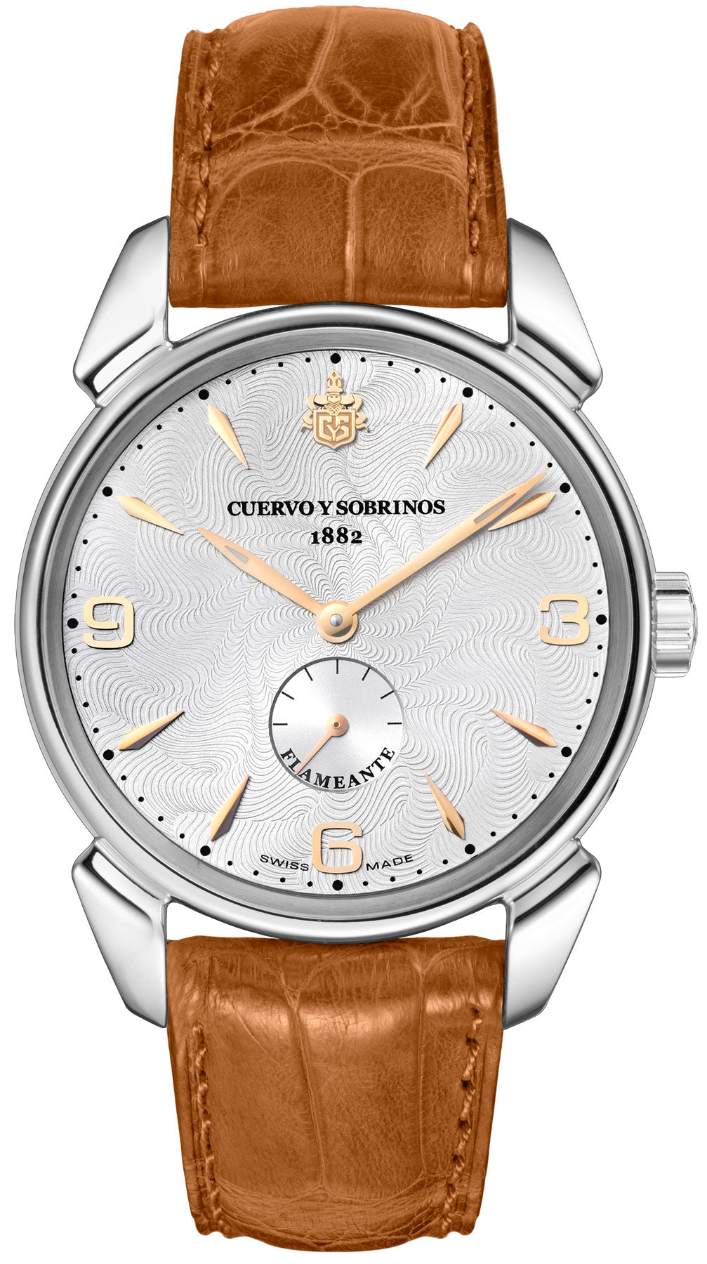 Cuervo y Sobrinos Watch Historiador Flameante 3130.1FA