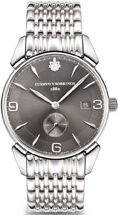 Cuervo y Sobrinos Watch Historiador Pequenos Segundos 3191B.1VGS