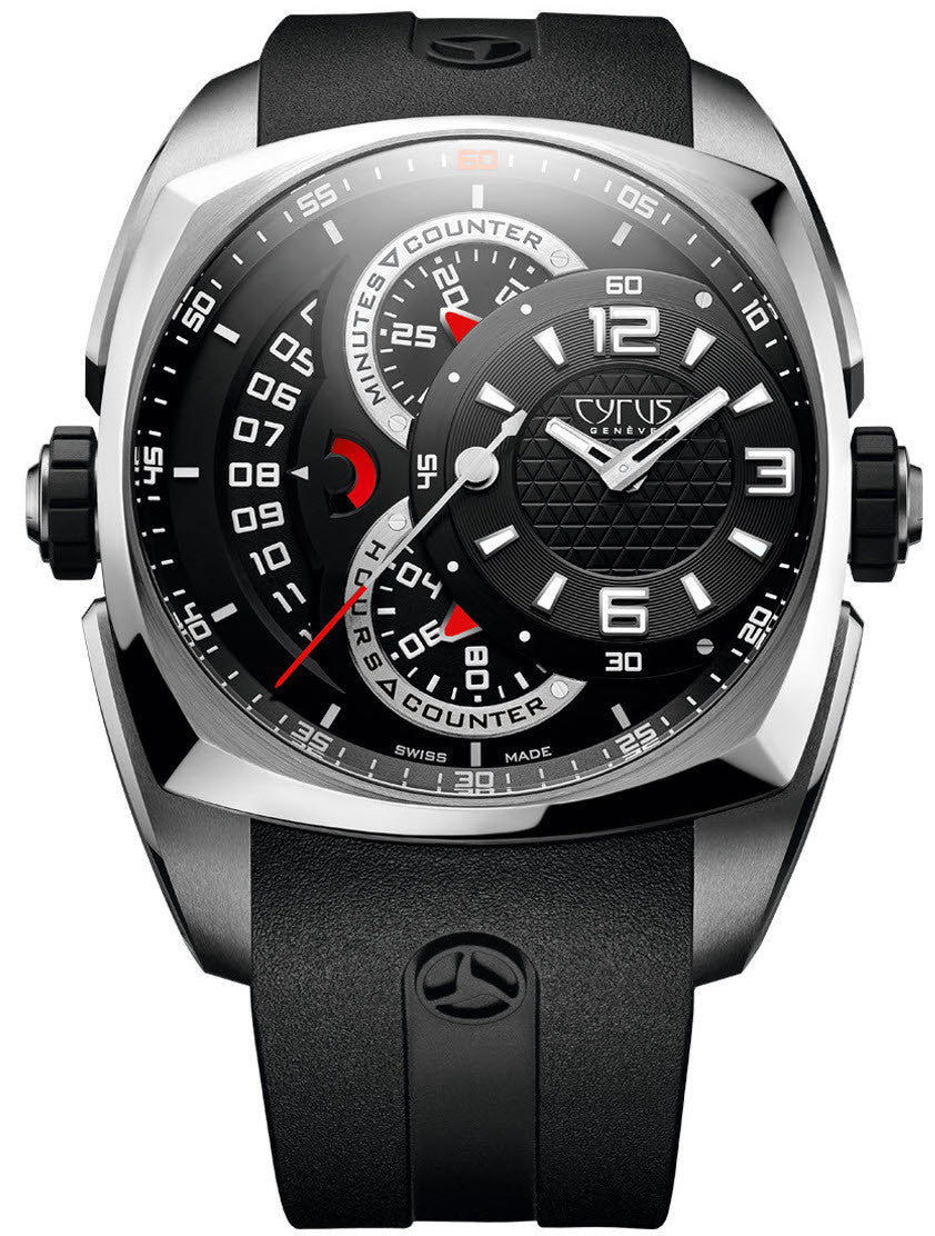 Cyrus Watch Klepcys Chronograph Titanium 539.501.SS.A