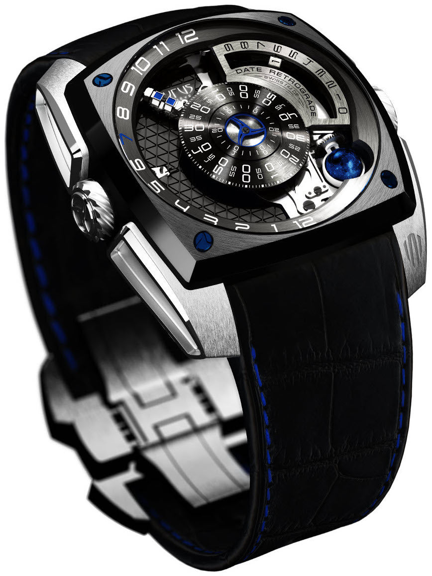 Cyrus Watch Klepcys White Gold Blue Moon Limited Edition 598.004.C
