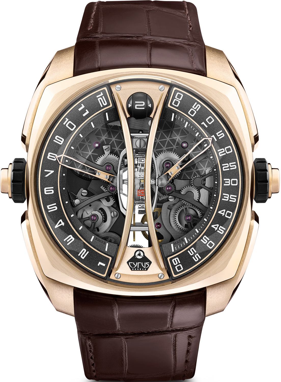 Cyrus Watch Klepcys Vertical Tourbillon Rose Gold Limited Edition 539.506.GG.A Image 1