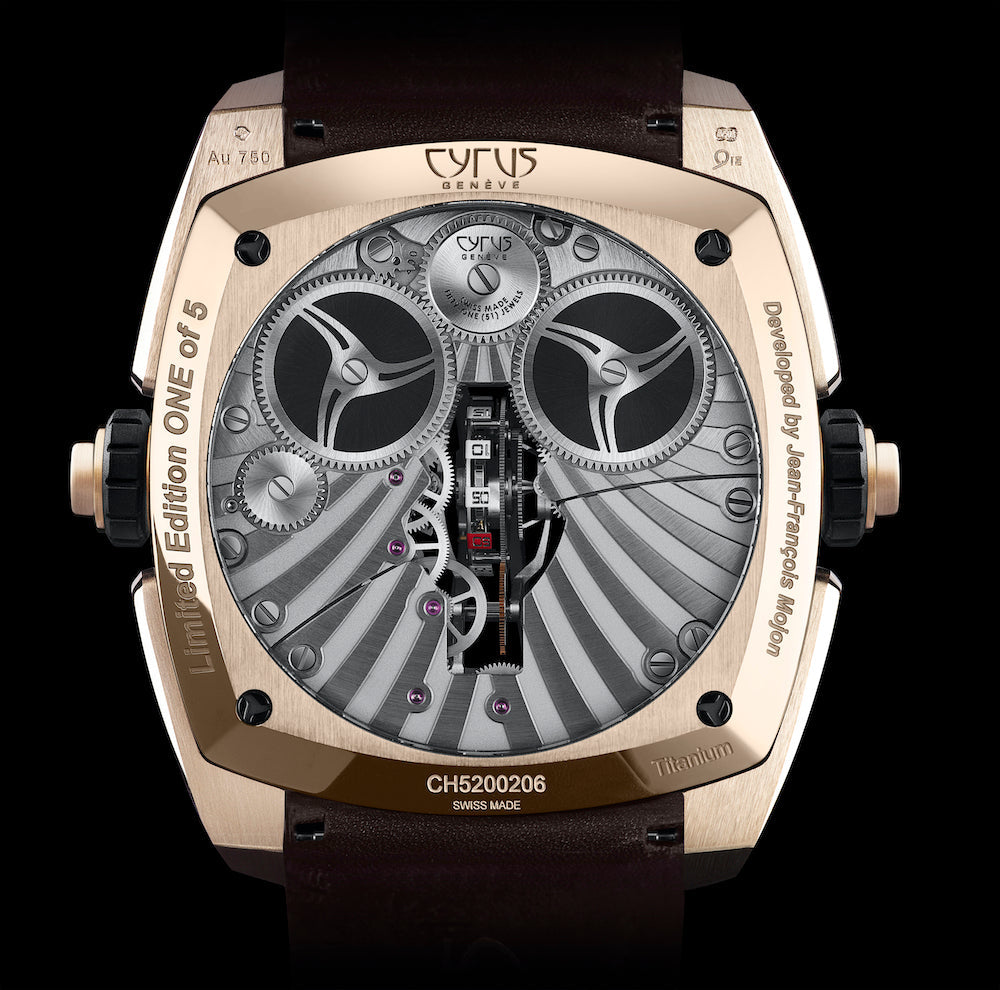 Cyrus Watch Klepcys Vertical Tourbillon Rose Gold Limited Edition 539.506.GG.A Image 3