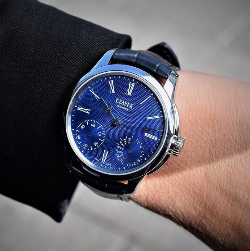Czapek Quai Des Bergues Sapphire Blue S Limited Edition Watch Czapek Watch Quai Des Bergues Sapphire Blue S Image 4