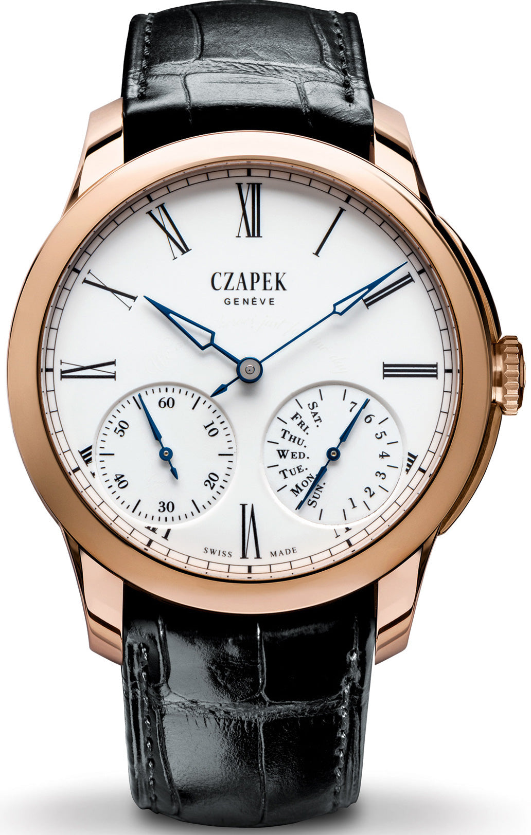 Czapek Watch Quai des Bergues Guilloche Ricochet Gold No.31 Limited Edition Guilloche Ricochet Gold No.31 Image 1