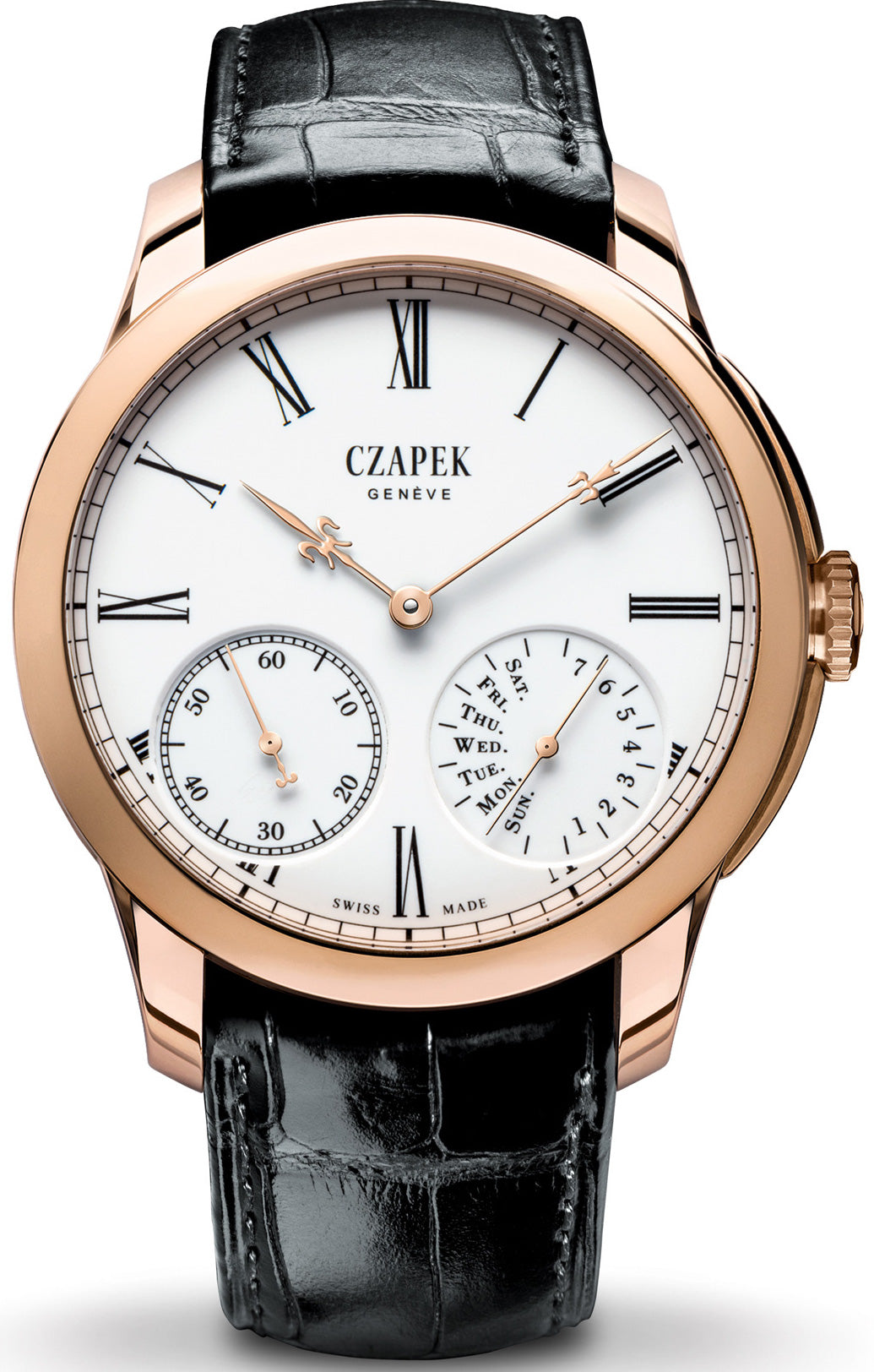 Czapek Watch Quai des Bergues Guilloche Ricochet Gold No.33 Limited Edition Guilloche Ricochet Gold No.33 Image 1