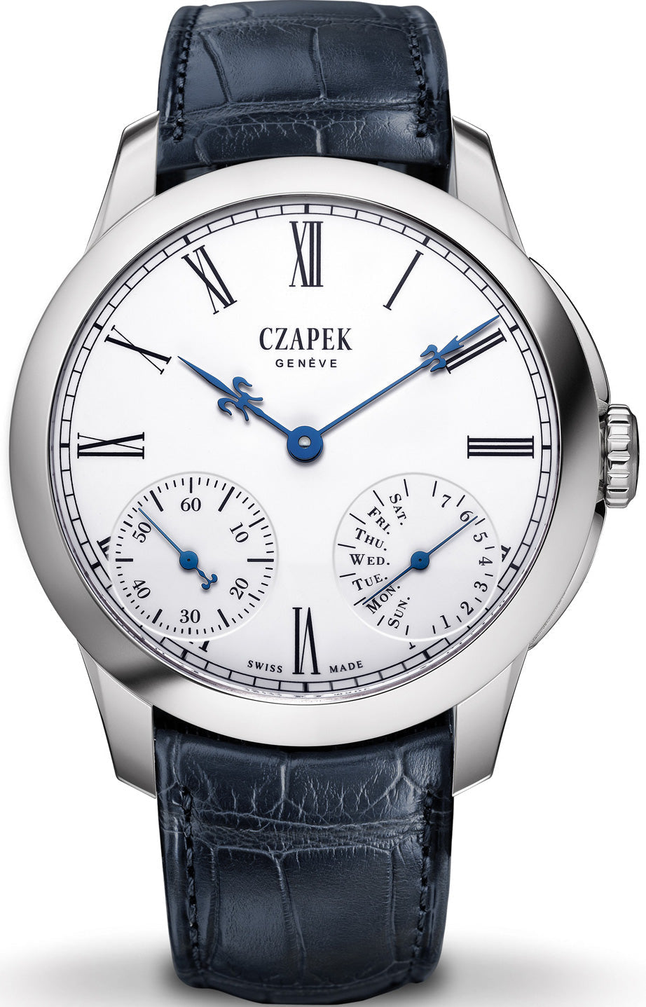 Czapek Watch Quai des Bergues Guilloche Ricochet Steel No.25 S Limited Edition Guilloche Ricochet Steel No.25s Image 1