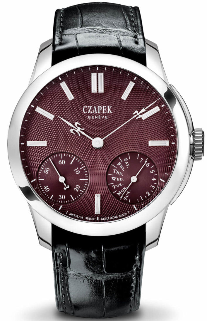 Czapek Watch Quai Des Bergues White Gold Rosewood & Diamonds S Limited Edition Quai Des Bergues White Gold Rosewood & Diamonds S Image 1