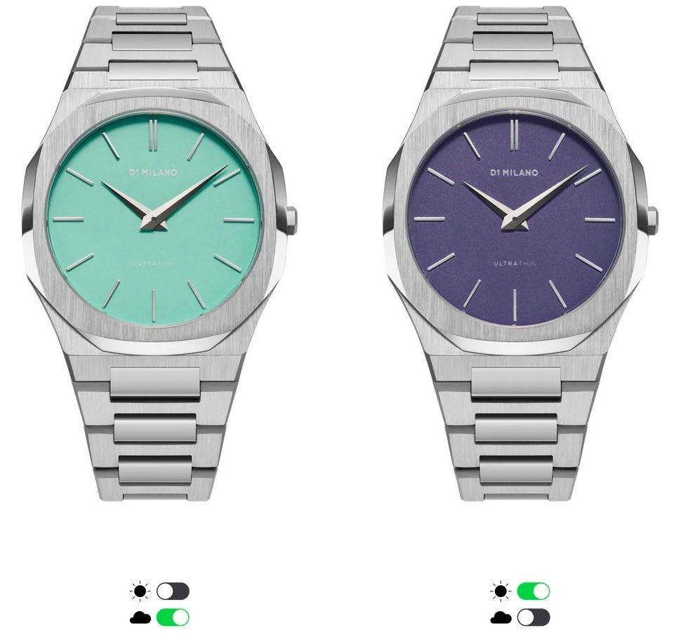 D1 Milano Ultra Thin Chromo Sync Watch UTBJ43 Image 1