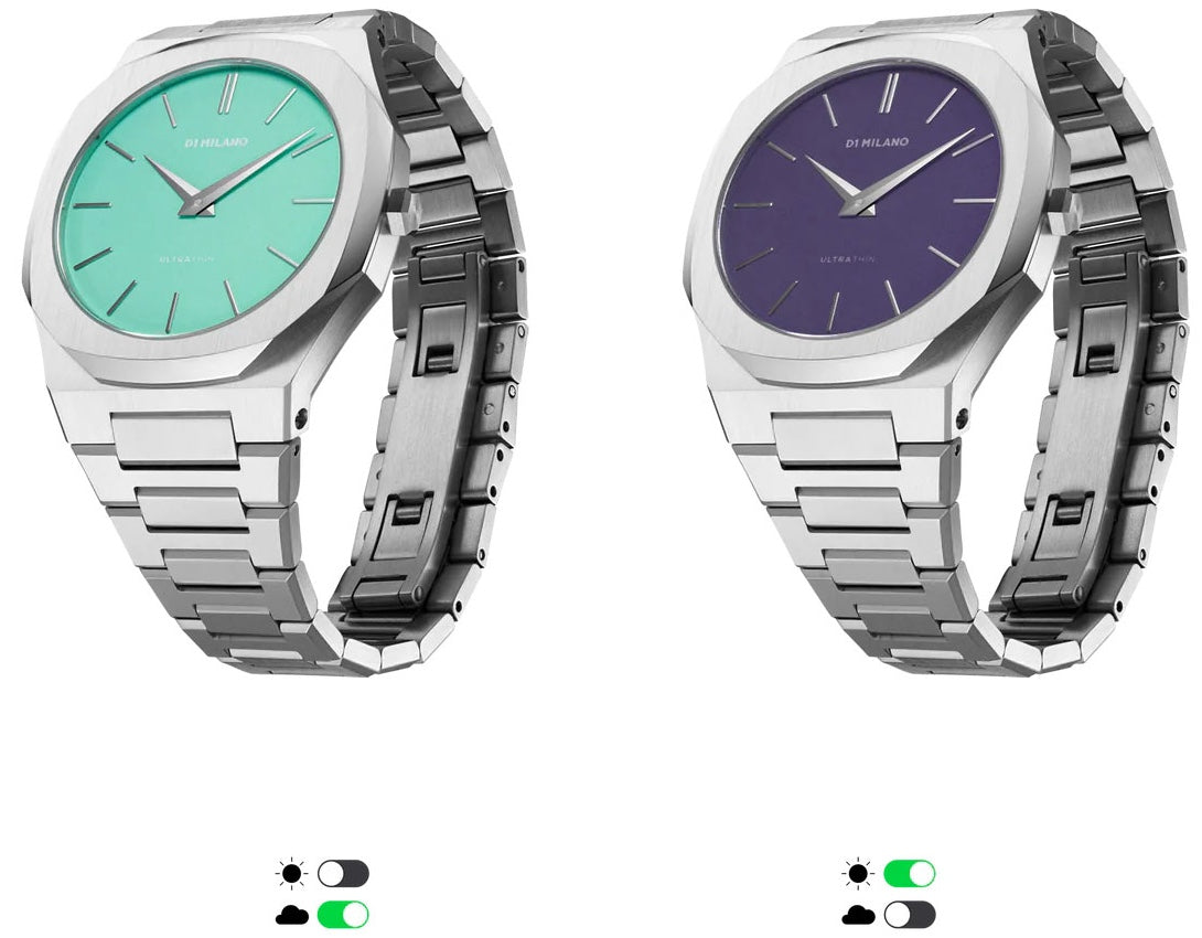D1 Milano Ultra Thin Chromo Sync Watch UTBJ43 Image 2