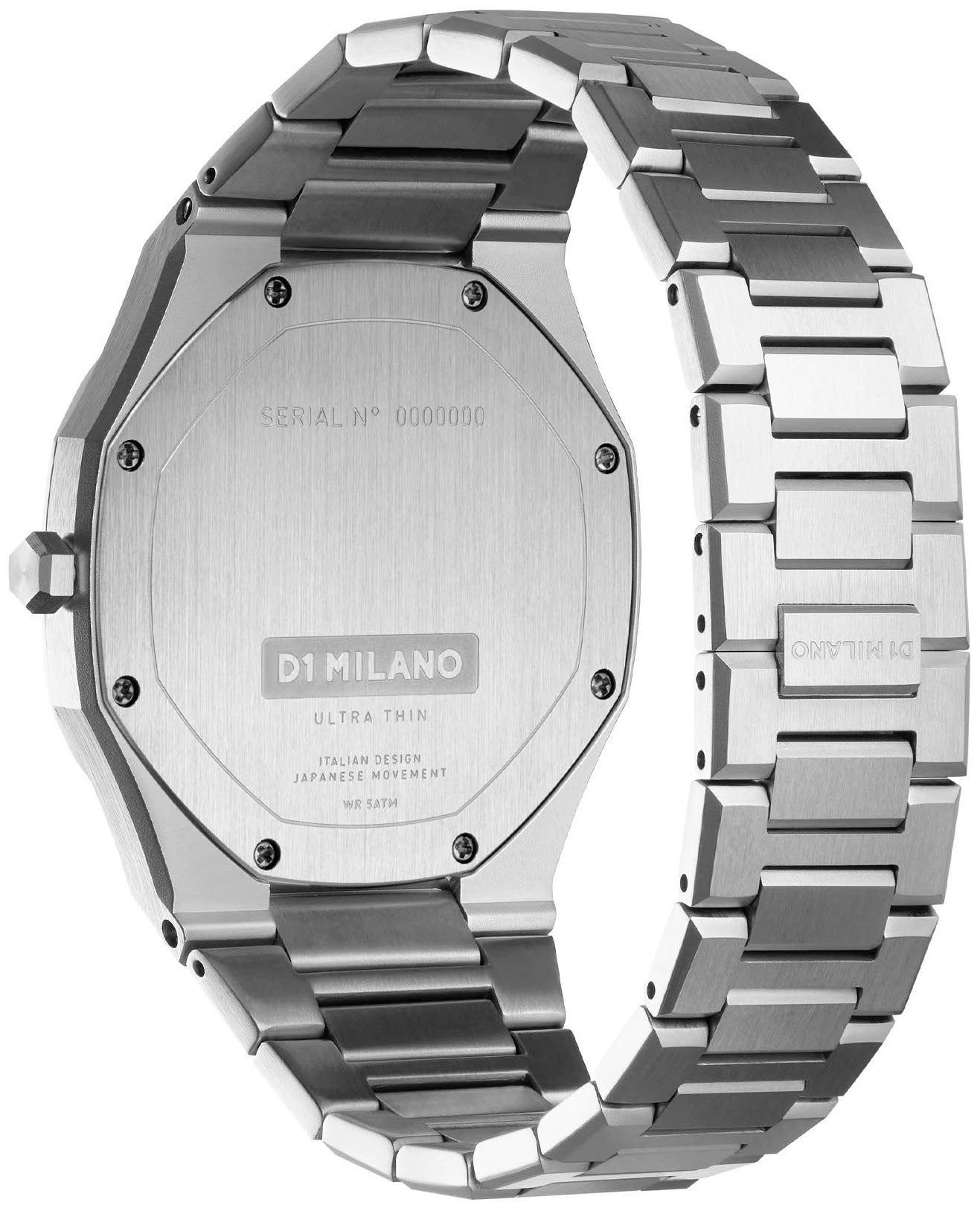 D1 Milano Ultra Thin Petite Moss Watch UTBL11 Image 4